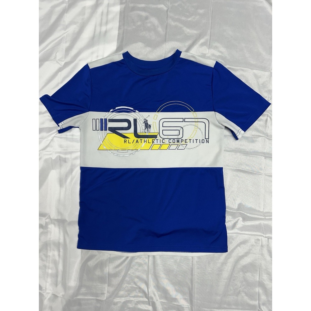 Polo Ralph Lauren, Youth Performance Shirt, RL Athletic Graphic Youth Size- M